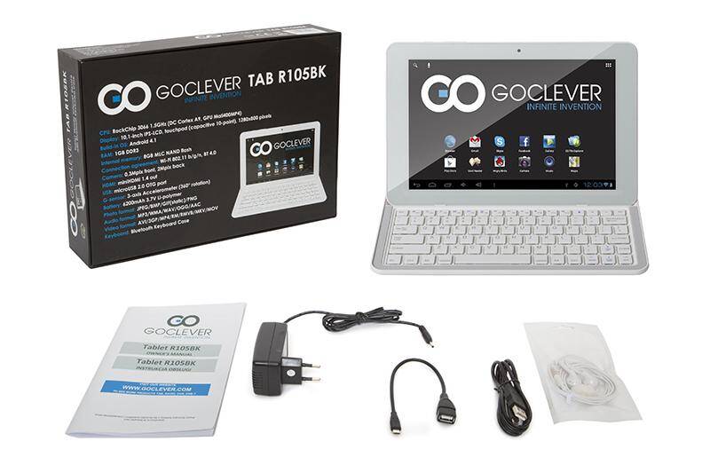 Tab r. Планшет GOCLEVER Tab r105bk.