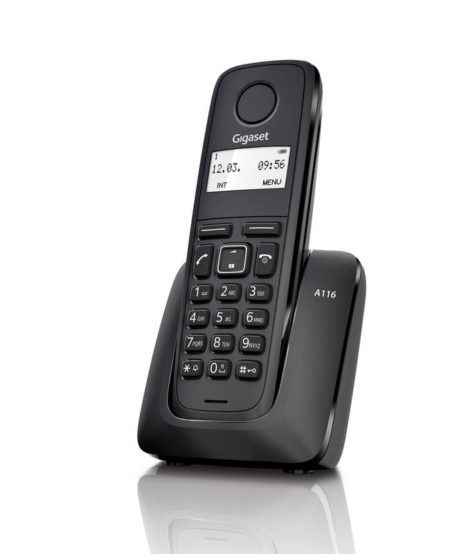 Obrázok Gigaset DECT A116 Balck 4250366849249