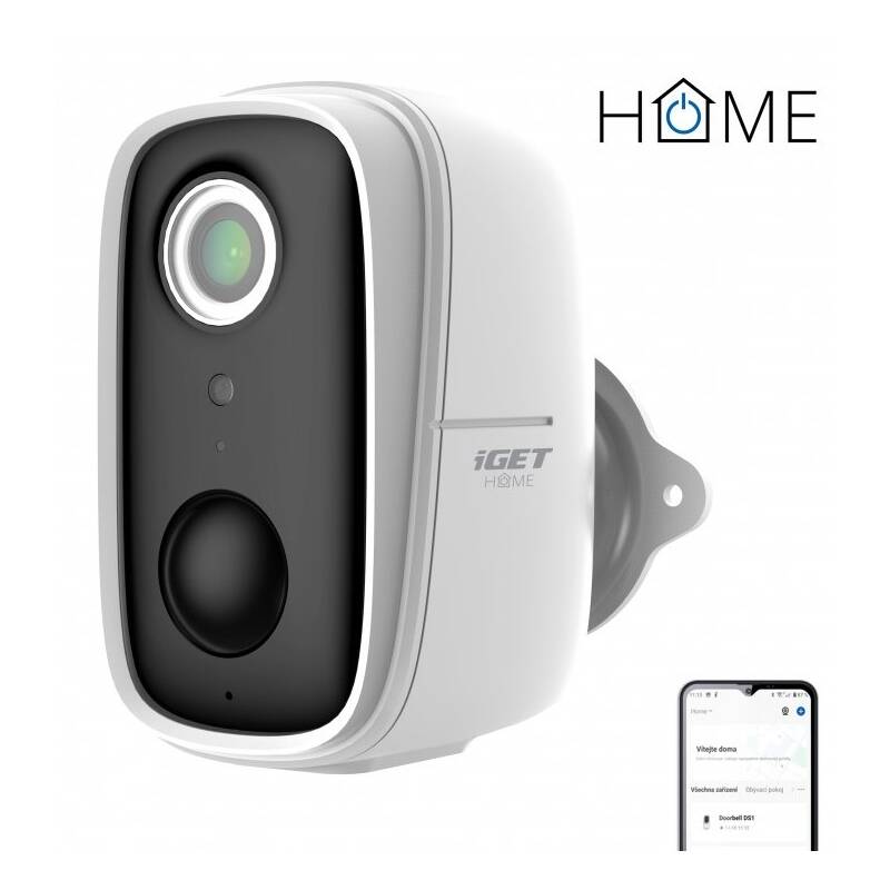 Obrázok iGET HOME Camera CS9 Battery - WiFi IP FullHD 1080p kamera, noční vidění, dvoucestné audio, IP65 HOME Camera CS9