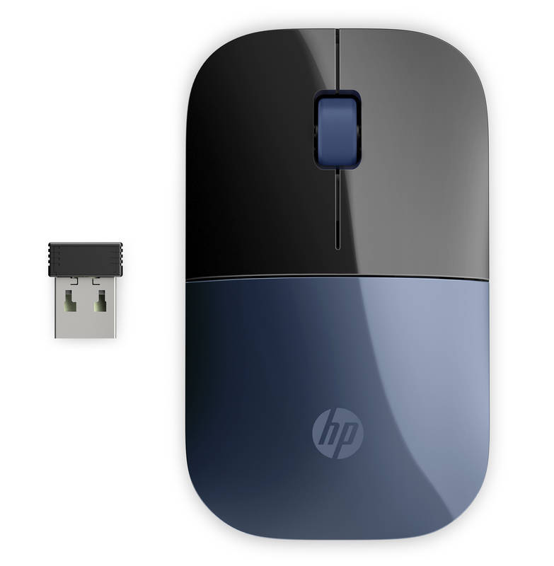 Obrázok HP Z3700 Wireless Mouse - Lumiere Blue - bezdrátová myš 7UH88AA#ABB