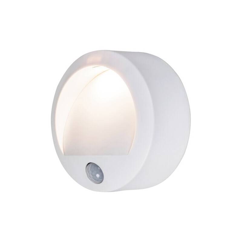 Obrázok Rabalux LED Vonkajšie nástenné svietidlo so senzorom LED/1,5W/3xAA IP44 biela RL7980