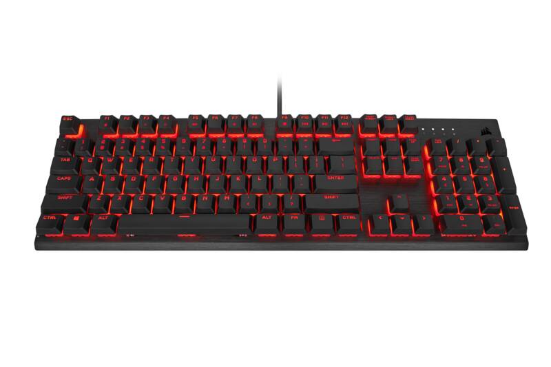 Obrázok Corsair K60 PRO Red LED (CH-910D029-NA) čierna