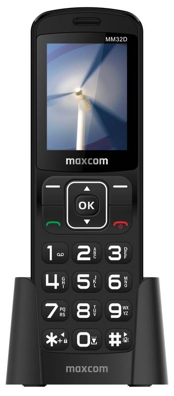 Obrázok MaxCom Comfort MM32D (MM32D) čierny