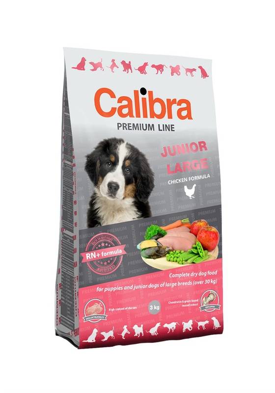 Obrázok Calibra Dog Premium Line Junior Large  12 kg