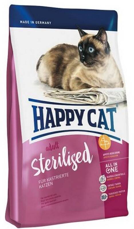 Obrázok HAPPY CAT Sterilised Weide-Lamm/ Jehněčí 4 kg