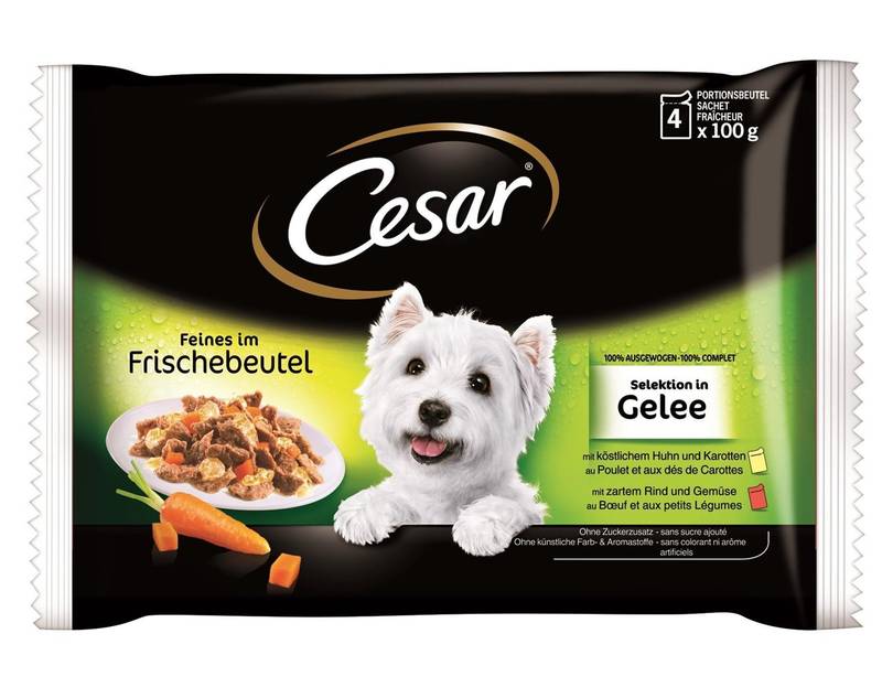 Obrázok CESAR Selektion v želé 4pack 400g