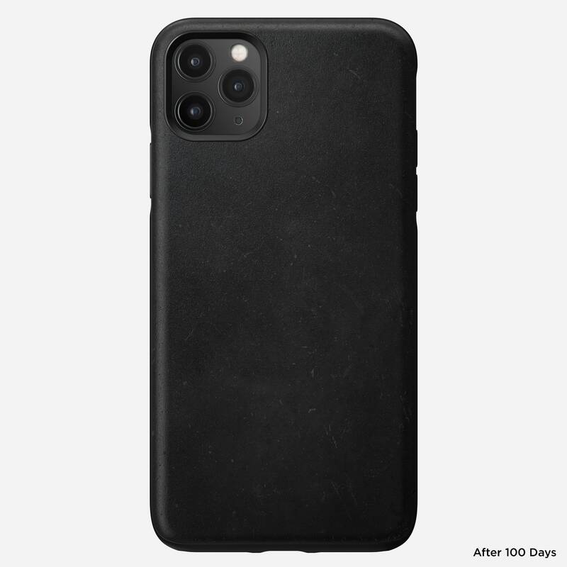 Obrázok Nomad Rugged Leather Case Black iPhone 11 Pro Max (NM21Y10R00)