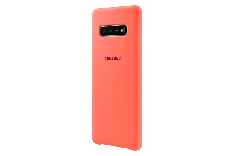 Obrázok Samsung Galaxy S10+ Silicone Cover neonově růžový (EF-PG975THEGWW)