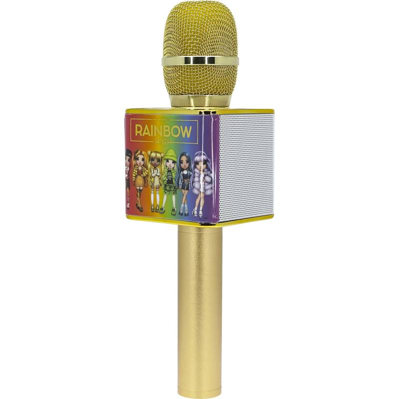 Obrázok OTL Rainbow High Karaoke microphone with Bluetooth speaker