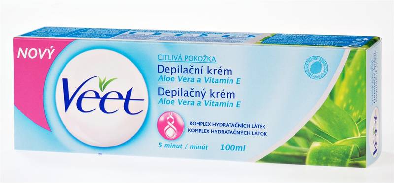 Obrázok VEET Depilační krém pro citlivou pokožku 100 ml (4053700288205)