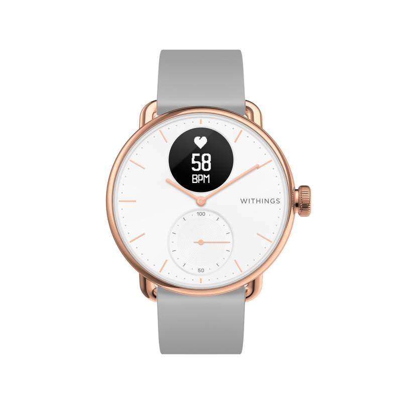 Obrázok Withings Scanwatch 38 mm – Rose Gold (HWA09-model 5-All-Int)