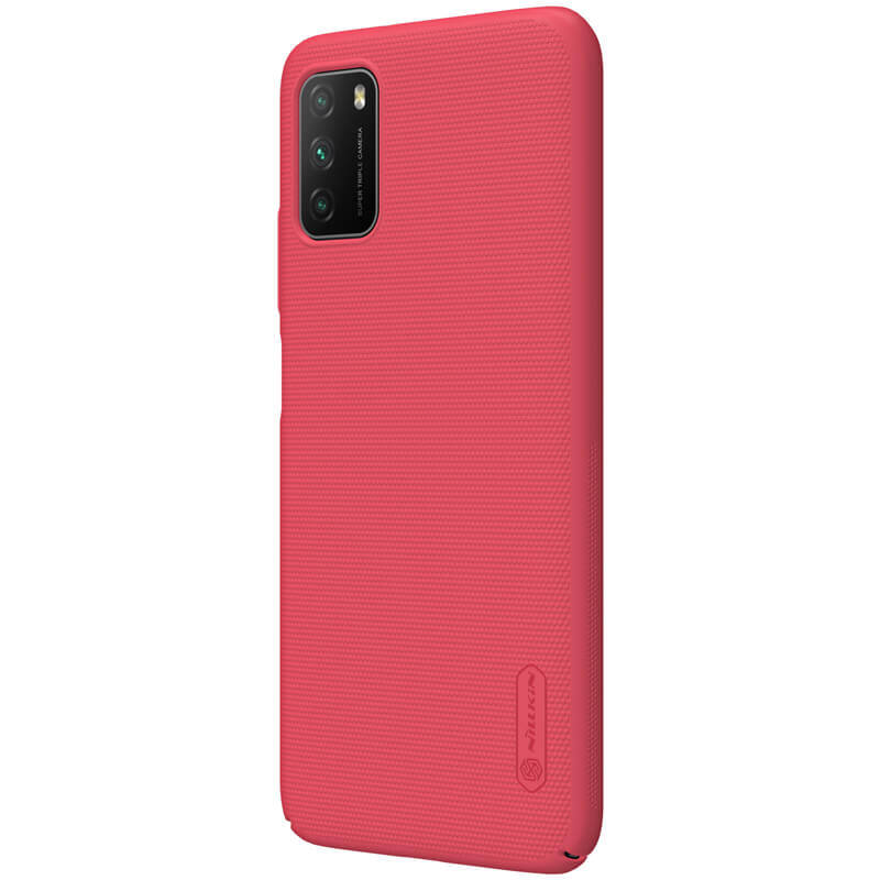 Obrázok Nillkin Super Frosted Zadní Kryt pro Xiaomi Poco M3 Bright Red