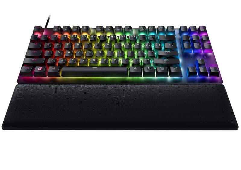 Obrázok Razer Huntsman V2 Tenkeyless (Purple Switch) - US Layout (RZ03-03940300-R3M1) čierna