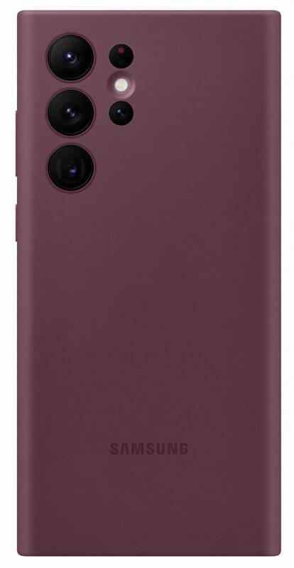 Obrázok EF-PS908TEE Samsung Silikonový Kryt pro Galaxy S22 Ultra Burgundy