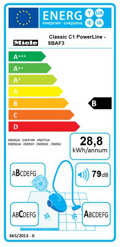 Obrázok Miele Classic C1 PowerLine (41BAF300SEE)