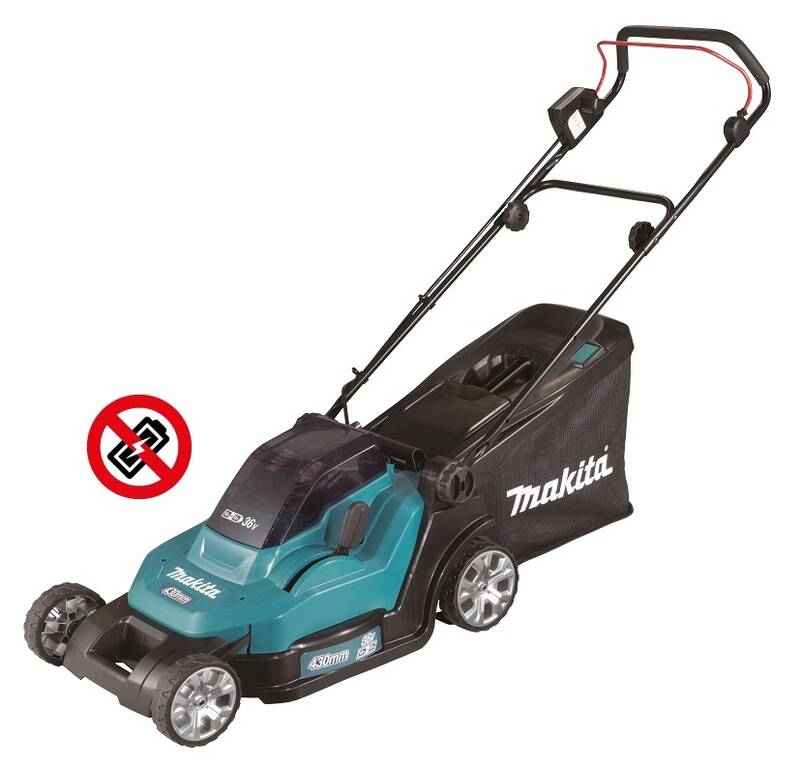 Obrázok Makita DLM432Z AKU sekačka 430mm Li-ion LXT 2x18V, bez aku Z