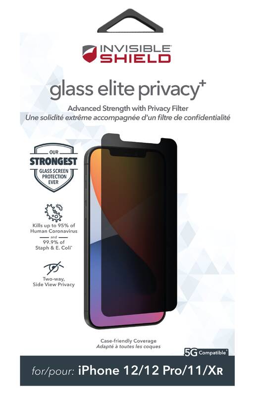 Obrázok InvisibleSHIELD Glass Elite Privacy+ pro Apple iPhone 12/12 Pro (ZG200106722)