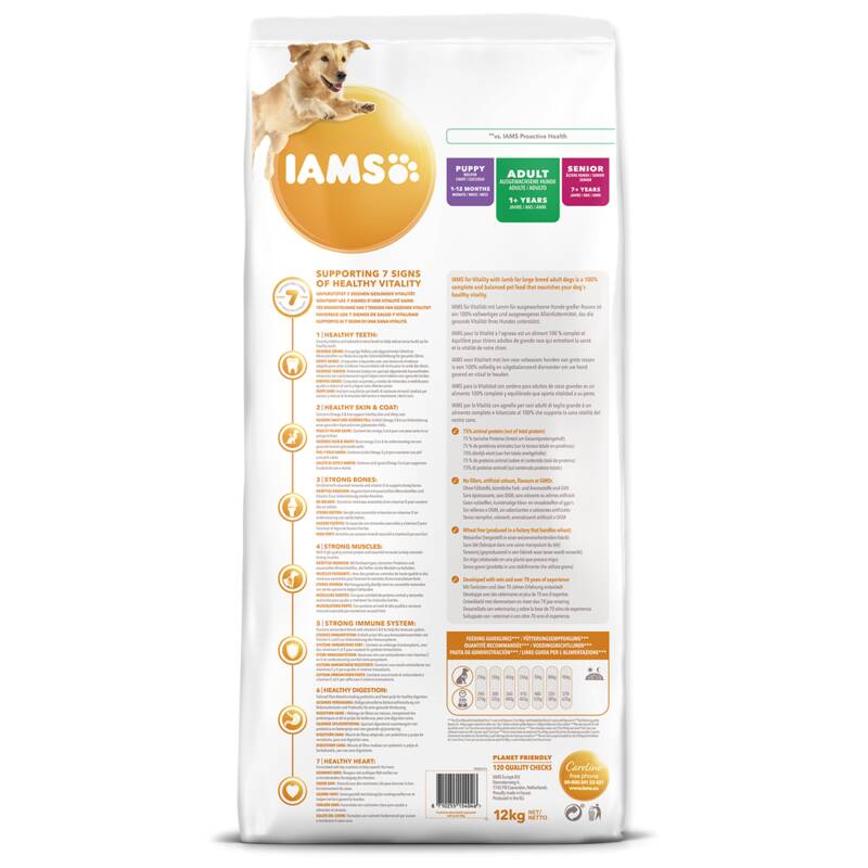 Obrázok Iams Dog Adult Large Lamb 12kg