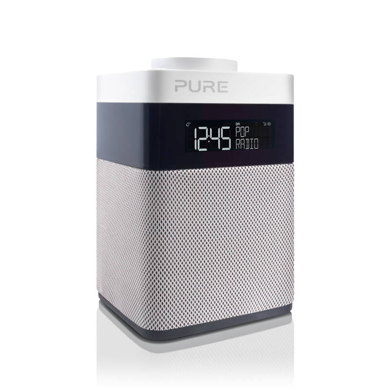 Obrázok DAB+, FM stolné rádio Pure Pop Mini, čierna, biela