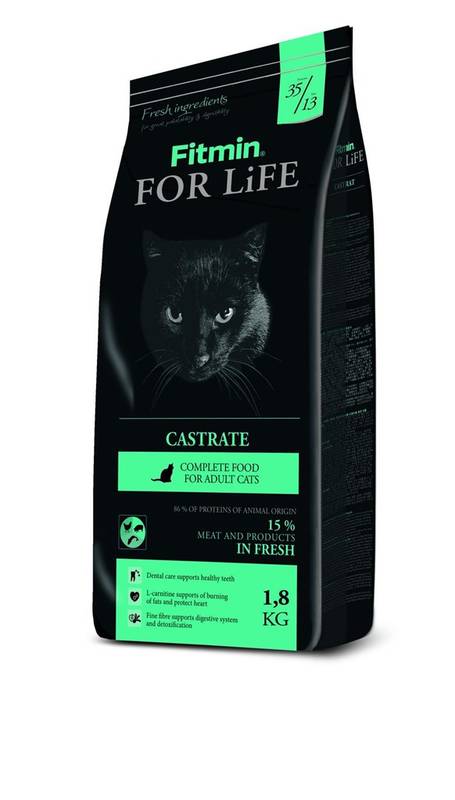 Obrázok FITMIN cat For Life Castrate 1,8 kg