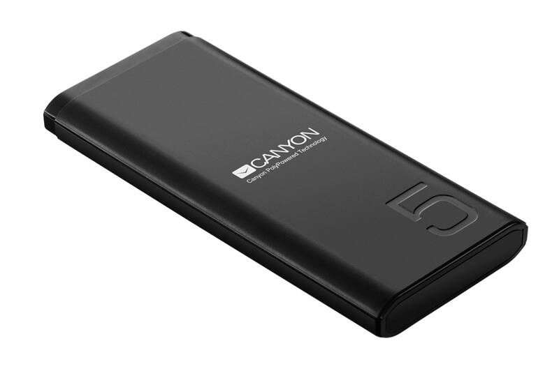 Obrázok Canyon 5000 mAh, USB-C (CNE-CPB05B) čierna