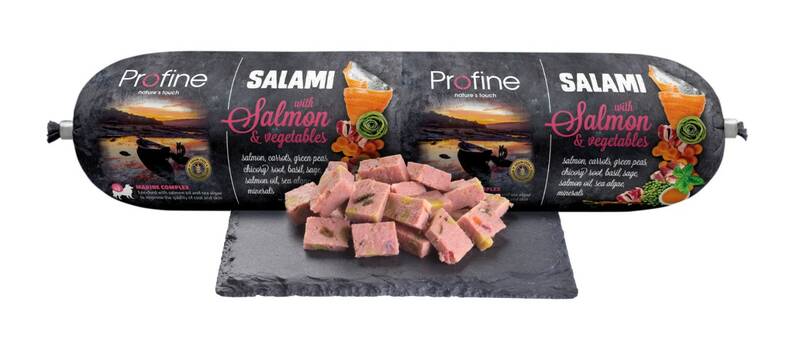 Obrázok PROFINE Salami Salmon & Vegetables 800g