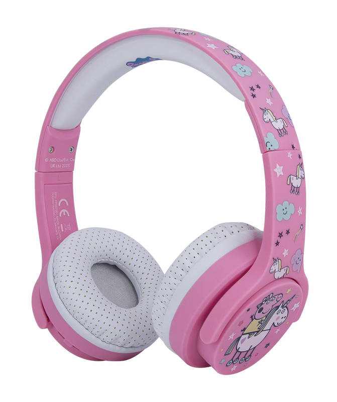 Obrázok OTL Tehnologies Peppa Pig Unicorn Kids Wireless (PP0670D) ružová