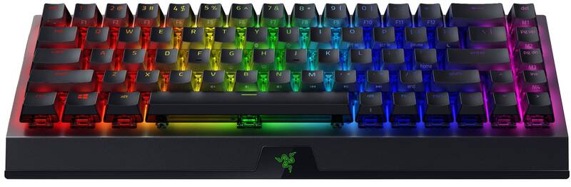 Obrázok Razer BlackWidow V3 Mini HyperSpeed (Green Switch) Phantom Ed. - US Layout (RZ03-03892000-R3M1) čierna