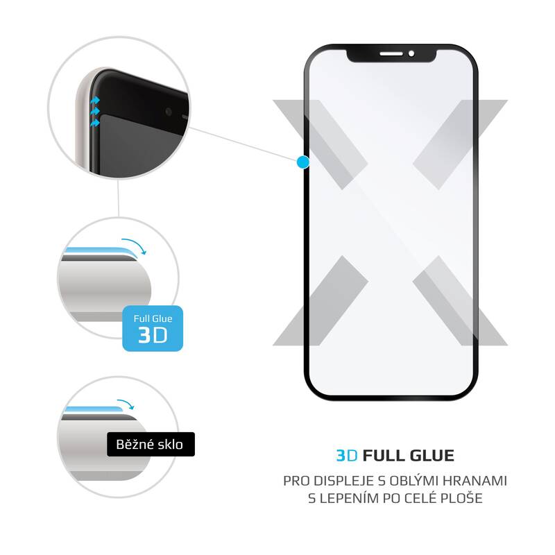 Obrázok FIXED 3D Full-Cover pro Samsung Galaxy S10e s lepením přes celý displej černé (FIXG3D-372-BK)