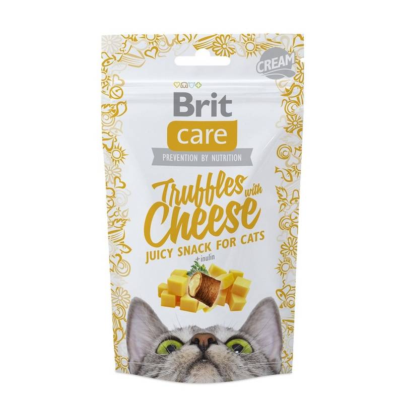 Obrázok Brit Care Cat Snack Truffles Cheese 50g