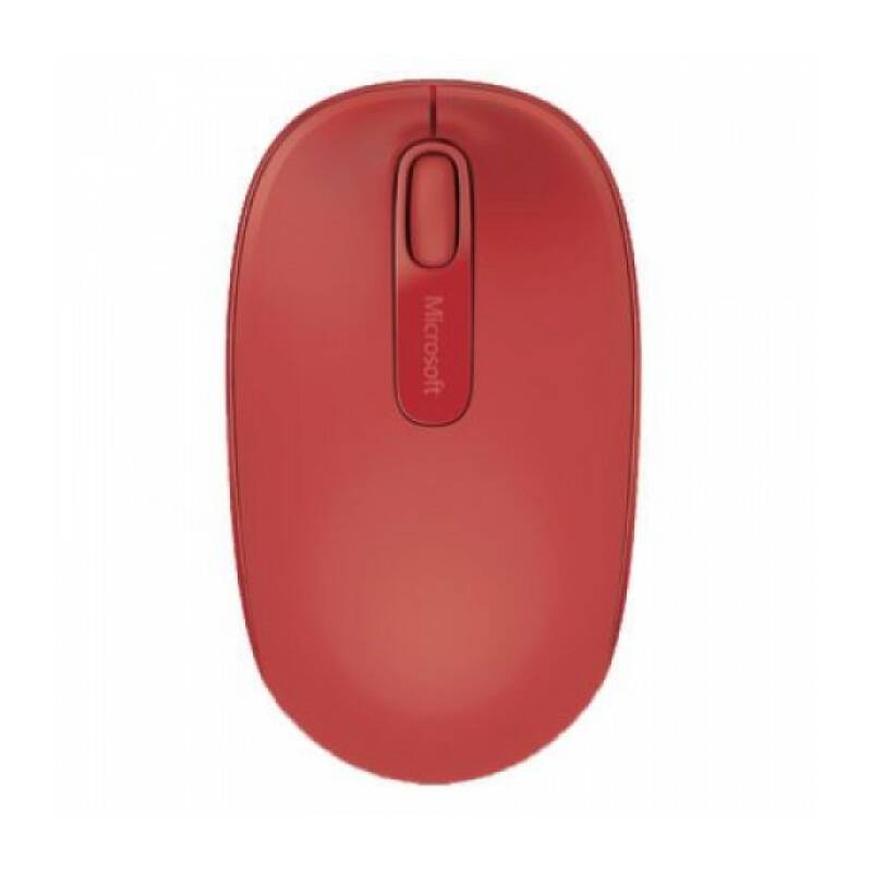 Obrázok Microsoft Wireless Mobile Mouse 1850 Flame Red (U7Z-00034) červená