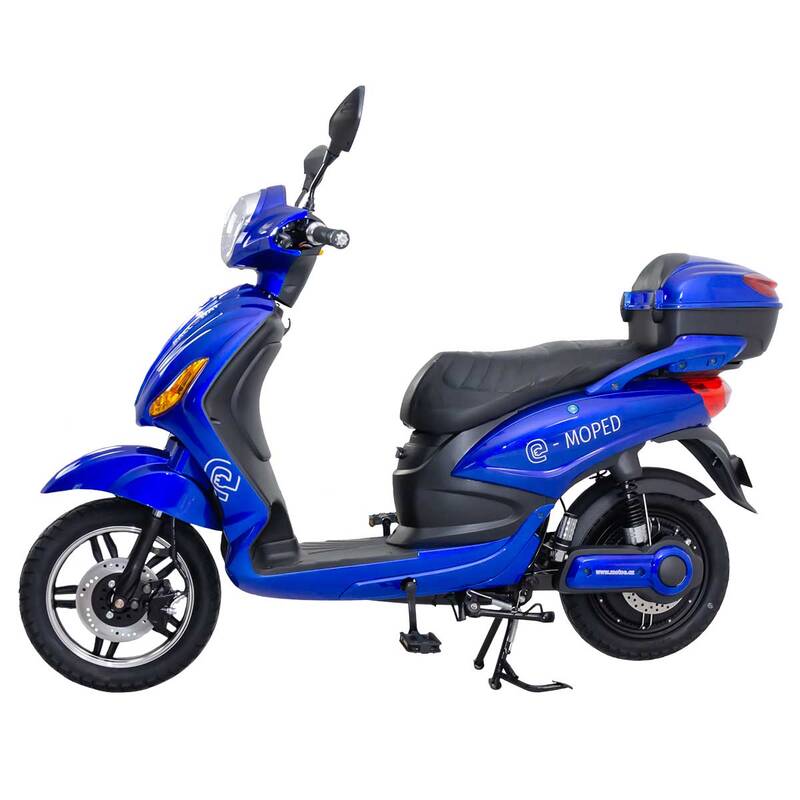 Obrázok Racceway E-Moped 20AH modrý-lesklý