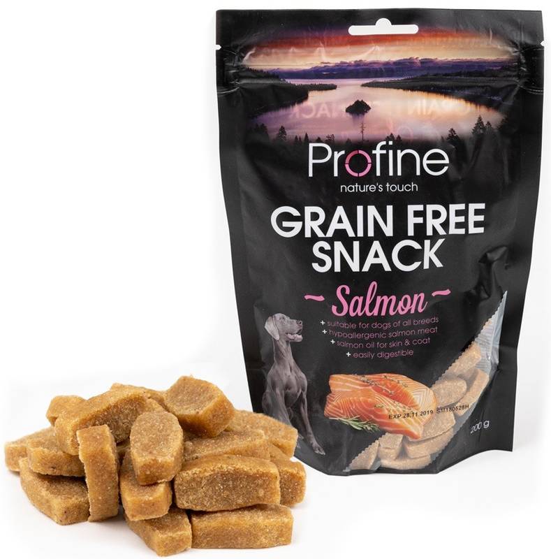 Obrázok PROFINE Grain Free Snack Salmon 200g