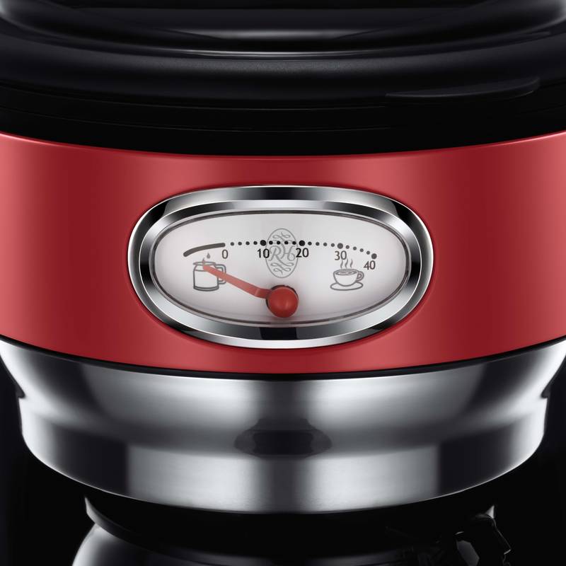 Obrázok Russell Hobbs Retro Red Glass C/Maker 21700 - 56 (23376016001)