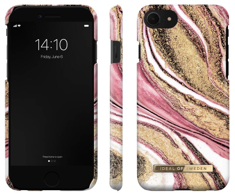 Obrázok iDeal Of Sweden Fashion na Apple iPhone 8/7/6/6s/SE (2020) - Cosmic Pink Swirl (IDFCSS20-I7-193)