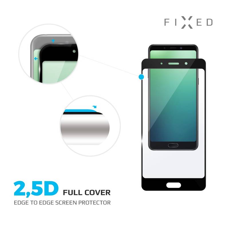 Obrázok FIXED Full-Cover pro Samsung Galaxy S8 černé (FIXGF-195-033BK)