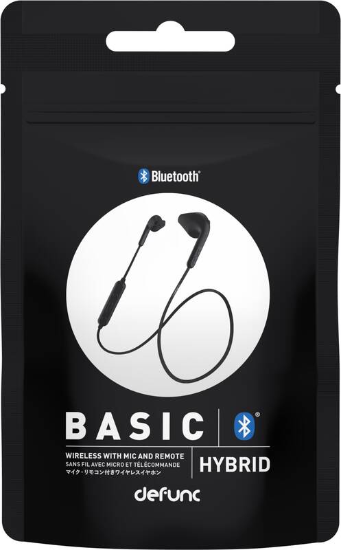 Obrázok Defunc BT Earbud Basic Hybrid čierna