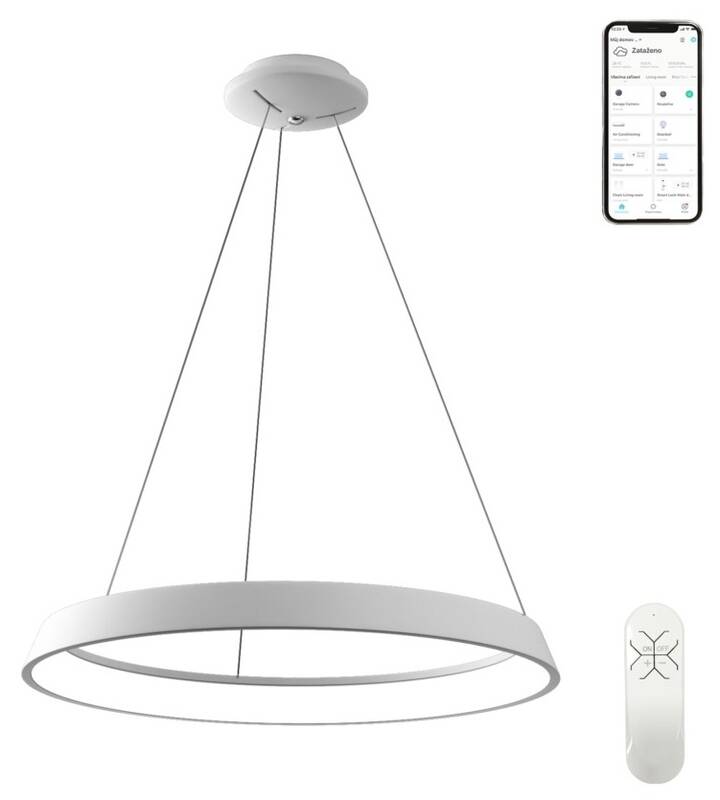 Obrázok Immax Neo Immax NEO - LED Stmievateľný luster na lanku LIMITADO LED/48W/230V 80 cm biela IM0237