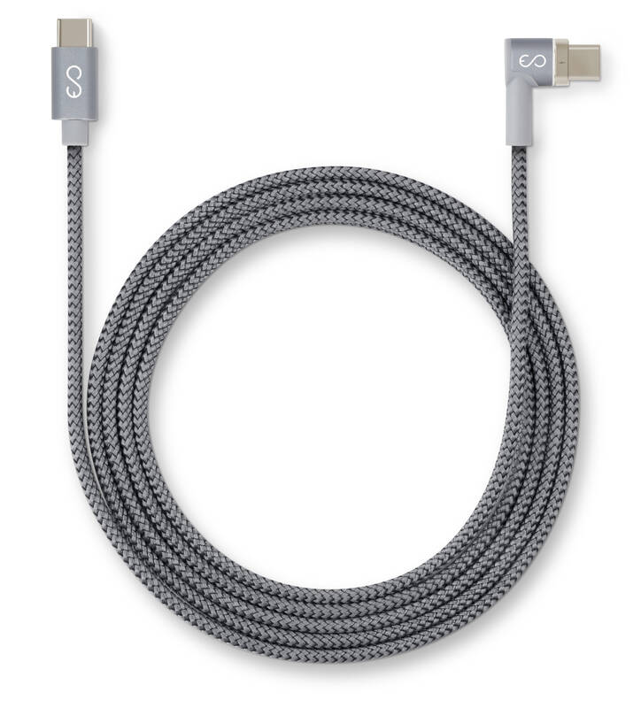 Obrázok Epico Magnetický USB-C kabel 2m - šedý (9915101900013)