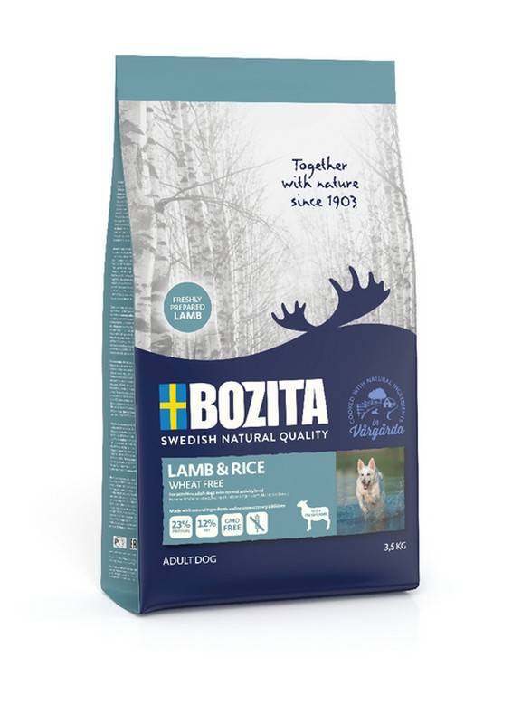 Obrázok Bozita DOG Lamb & Rice Wheat Free 3,5 kg