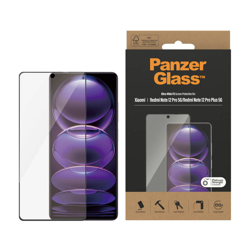 Obrázok PanzerGlass na Xiaomi Redmi Note 12 Pro 5G/12 Pro+ 5G / Poco X5 Pro (8054)