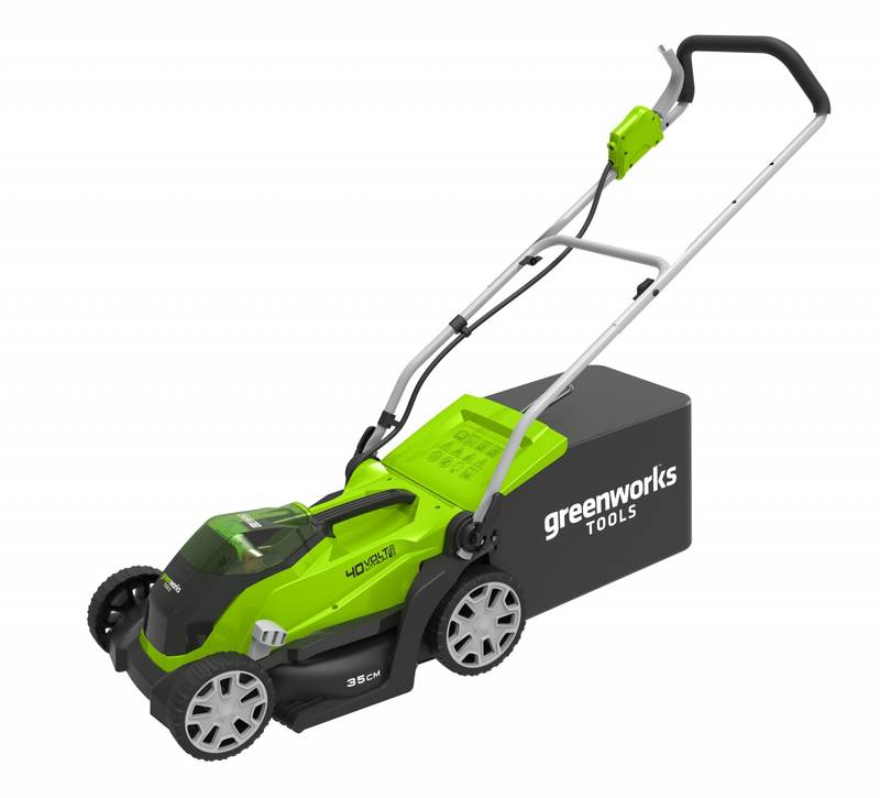 Obrázok GREENWORKS G40LM35 - 40V akumulátorová kosačka 35cm