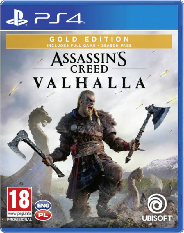 Obrázok Assassins Creed Valhalla – Gold Edition – PS4 (3307216168607)