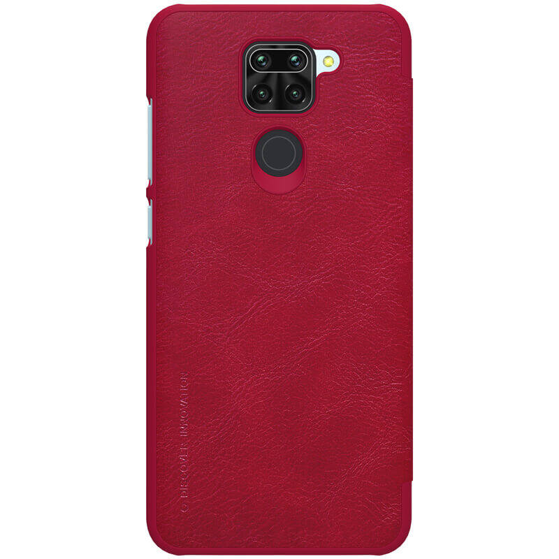 Obrázok Nillkin Qin kožené pouzdro pro Xiaomi Redmi Note 9 Red (6902048200951)