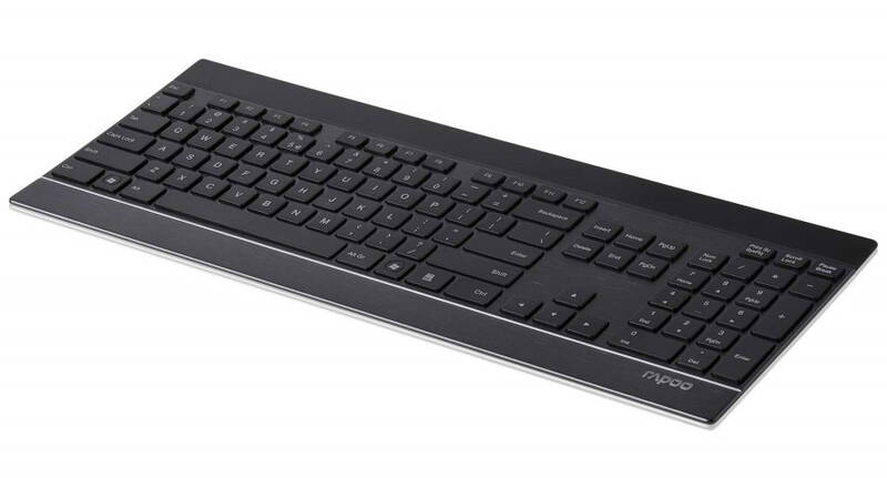 Obrázok RAPOO klávesnice E9270p 5G Wireless 2 Block Metal Keyboard Black CZ/SK 6940056179951