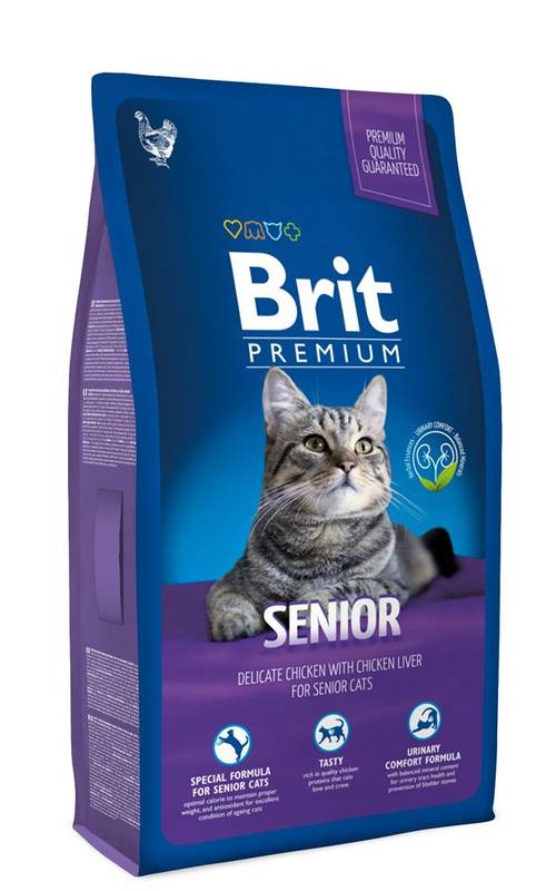 Obrázok Brit Premium Cat Senior 1,5kg