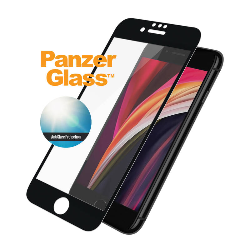 Obrázok PanzerGlass Edge-to-Edge Anti-Glare na Apple iPhone 6/6s/7/8/SE 2020 (2700) čierne