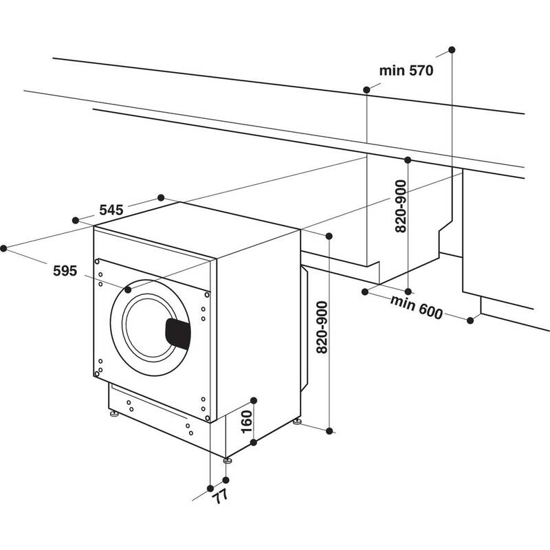 Obrázok Whirlpool FreshCare+ BI WDWG 86148 EU biela