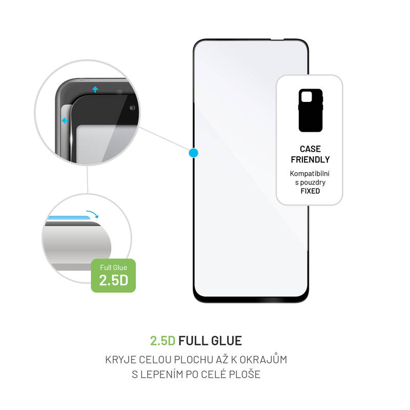 Obrázok FIXED Full-Cover na Realme 9 5G (FIXGFA-982-BK) čierne