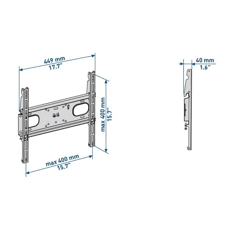 Obrázok Meliconi SlimStyle 400 F pre TV 32 "-50" (480861)